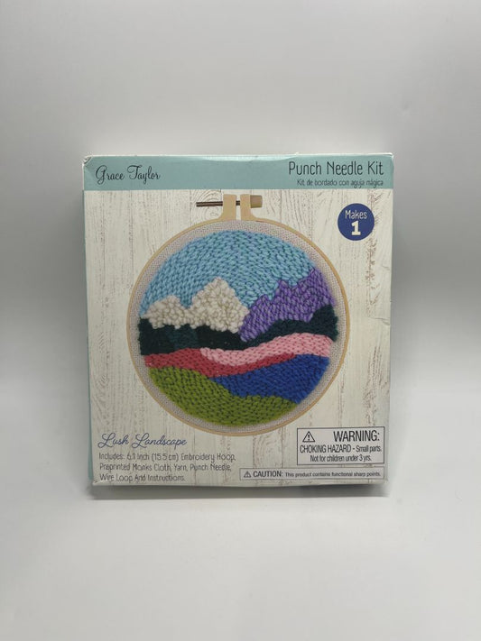 Grace Taylor Lush Landscape Punch Needle Kit