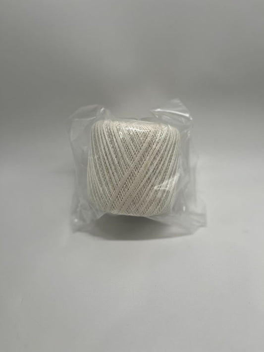 White Embroidery Floss & Yarn