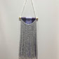 Grey & Purple Bohemian Bamboo Macrame Wall Hanging
