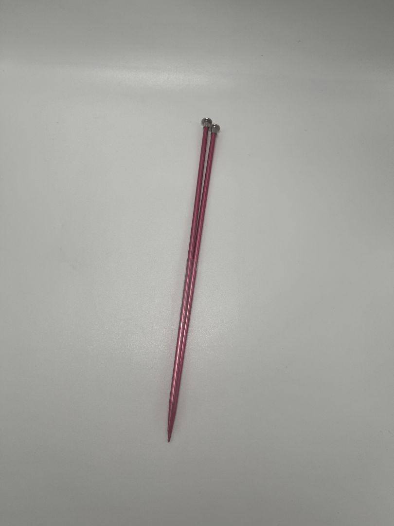 Susan Bates Pink Size 6 Knitting Needles