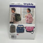 Simplicity 1388 Backpacks & Messenger Bag Patterns