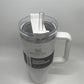 Stanley 40oz White Terrazzo The Big Grip Travel Quencher Rare Color NIB