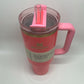 Stanley 40oz Pink Parade The Flowstate Quencher H2.0 Tumbler NIB