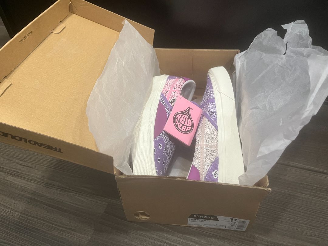 Straye Ventura XR Purple Mixed Rags Sneakers M 11/W 12.5