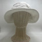 Dorfman Pacific White Terry Cloth 100% Cotton Bucket Hat