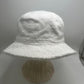 Dorfman Pacific White Terry Cloth 100% Cotton Bucket Hat