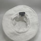 Dorfman Pacific White Terry Cloth 100% Cotton Bucket Hat