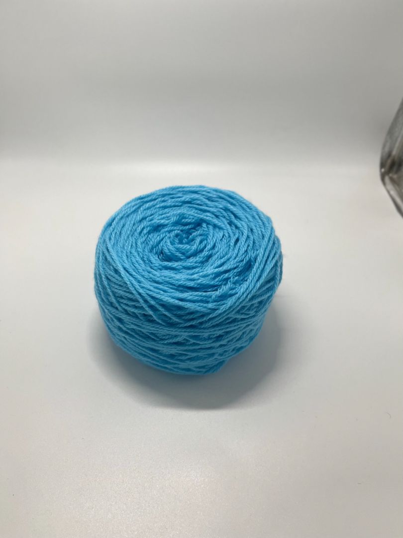 Red Heart Blue Yarn