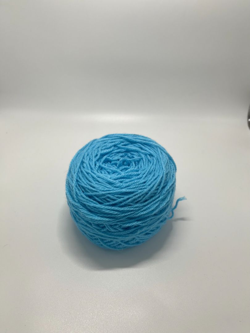 Red Heart Blue Yarn