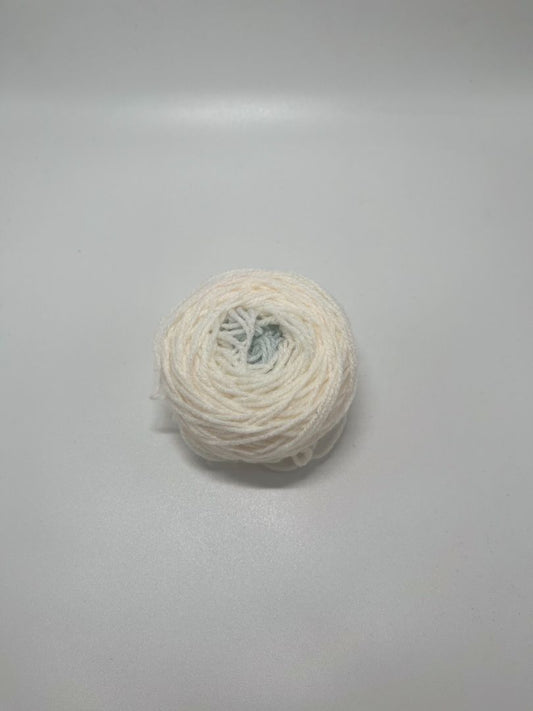 White & Blue Ombre Yarn