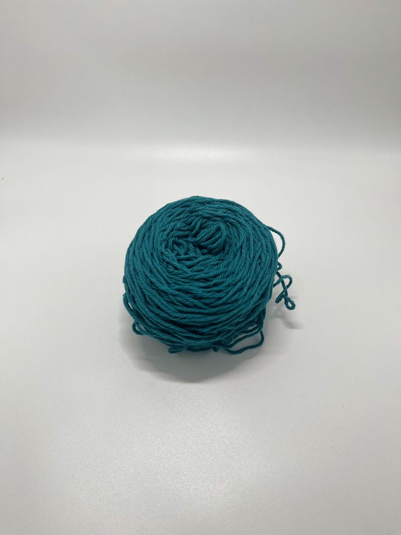 Blue Caked Yarn