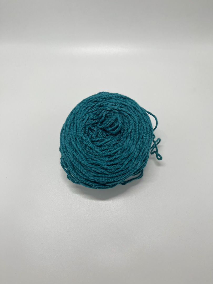 Blue Caked Yarn