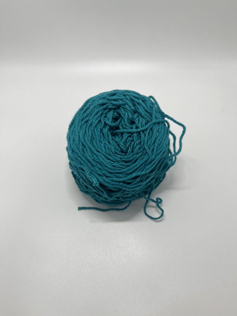 Blue Caked Yarn