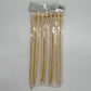 Long Bamboo 8pcs Knitting Needles