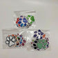 Animal Paw Print 15ct Misc. Sticker Pack