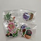 Watercolor Succulent 12ct Misc. Sticker Pack