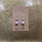 Garnet, Rose Quartz, & Sunstone Gemstone Earrings | Hand-Crafted by Recycled Threads