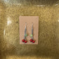 Berry Inspired Beaded Earrings | Hand-Crafted by Recycled Threads