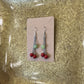 Berry Inspired Beaded Earrings | Hand-Crafted by Recycled Threads