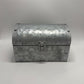 Artminds Silver-Toned Metal Treasure Chest Container