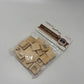 Craft Medley Natural Wood Letter Tiles (26PC)