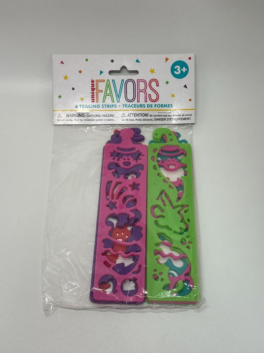 Unique Party Favors Tracing Strips 8PC 15cm