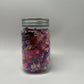 Craft Pink Red Purple Bead Soup Mix | Glass Acrylic Clay Beads