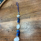 Lapis Lazuli & Agate Dangle Phone Charm | Handmade