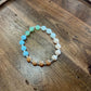 Muted Pastel Beaded Bracelet | Handmade
