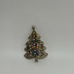 Gerry's Gold-Tone Vintage Mid-Century 1960s/1970s Christmas Tree Holiday Brooch Pin