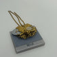 Gold-Tone Vintage 1990s "My Grandma's Clock" Collage Brooch Pin