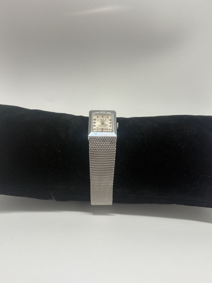 Timex Vintage 1970s Electric Silver-Tone Watch