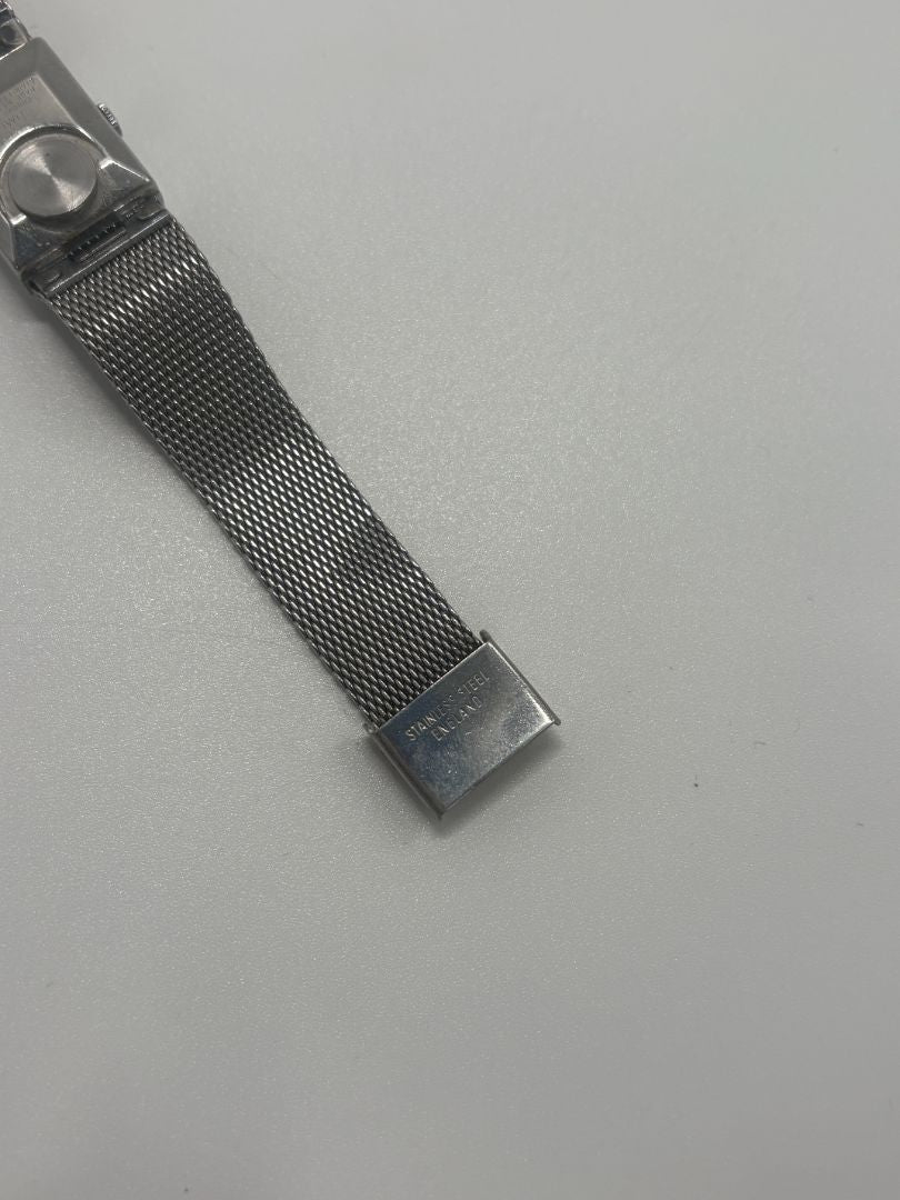 Timex Vintage 1970s Electric Silver-Tone Watch