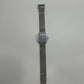 Timex Vintage 1970s Silver-Tone Cushion Case Watch