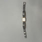 Bill Bass Vintage 1980s Gold-Tone Quartz Square Diamond Accent Watch