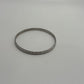 Vintage 1970s/1980s Sterling Silver Stamped Egyptian Ankh Bangle Bracelet