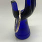 Vintage Vintage 1970s/1980s Silver-Tone Leafs & Hieroglyphic Stamped Bangle Bracelet