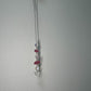 Pink & Clear Butterfly Car Charm & Accessory Hanging Bead Decor