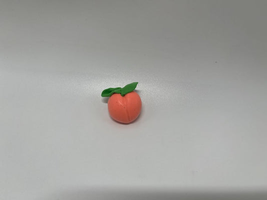 Peach Modeling Clay Magnet | Handmade