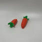 Carrot 2pcs Clay Magnets | Handmade