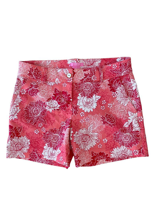 Isaac Mizrahi New York Pink Floral Shorts