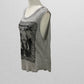 It Closet LA Grey/Black Elephant Graphic Tank