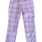 Izod Pink/Black Plaid Cool FX Stretch Golf Pants