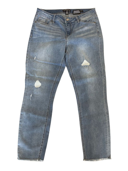 Kenneth Cole New York Light Blue Distressed Jeans