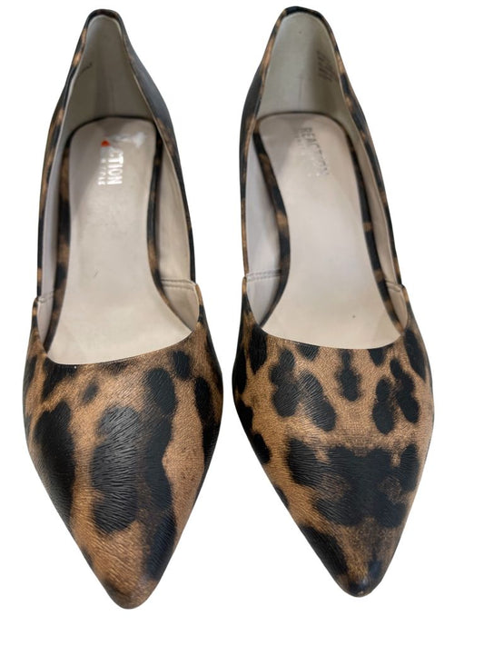Kenneth Cole Reaction Brown Leopard Heels