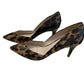 Kenneth Cole Reaction Brown Leopard Heels