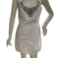 Laundry by Shelli Segal Cream Sleeveless Knee Length Dress