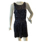 Lauren Conrad Black Sequin Sleeveless Sheath Dress