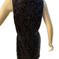 Lauren Conrad Black Sequin Sleeveless Sheath Dress