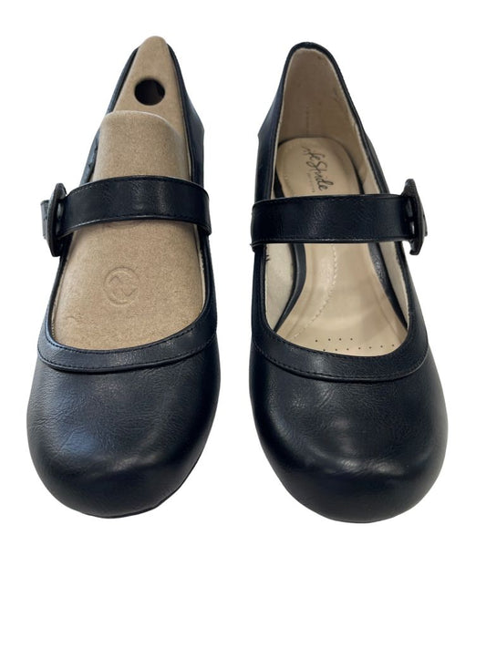 Lifestride Black Rozz Mary Jane Heel